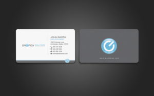 Business Card Design by chandrayaan.creative for Energy solutions electrical  | Design: #7725559