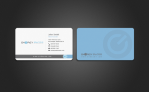 Business Card Design by chandrayaan.creative for Energy solutions electrical  | Design: #7725565