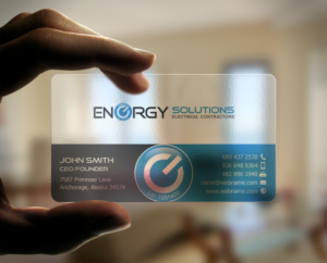 Business Card Design by chandrayaan.creative for Energy solutions electrical  | Design: #7725566