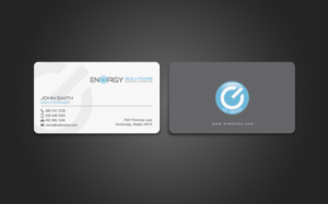 Business Card Design by chandrayaan.creative for Energy solutions electrical  | Design: #7725571