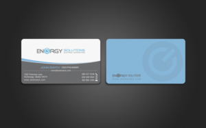 Business Card Design by chandrayaan.creative for Energy solutions electrical  | Design: #7725573