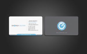 Business Card Design by chandrayaan.creative for Energy solutions electrical  | Design: #7725579