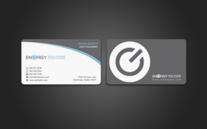 Business Card Design by chandrayaan.creative for Energy solutions electrical  | Design: #7725580