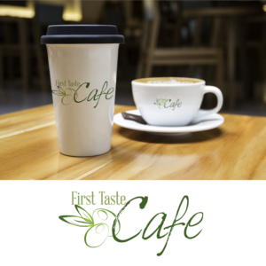 Logo Design by Ana White for First Taste Olive Oil & Cafe | Design: #10784337