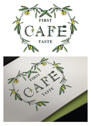 Logo Design by Elza for First Taste Olive Oil & Cafe | Design: #10823857