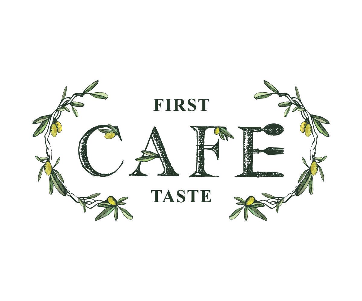 Logo Design by Elza for First Taste Olive Oil & Cafe | Design #10831397