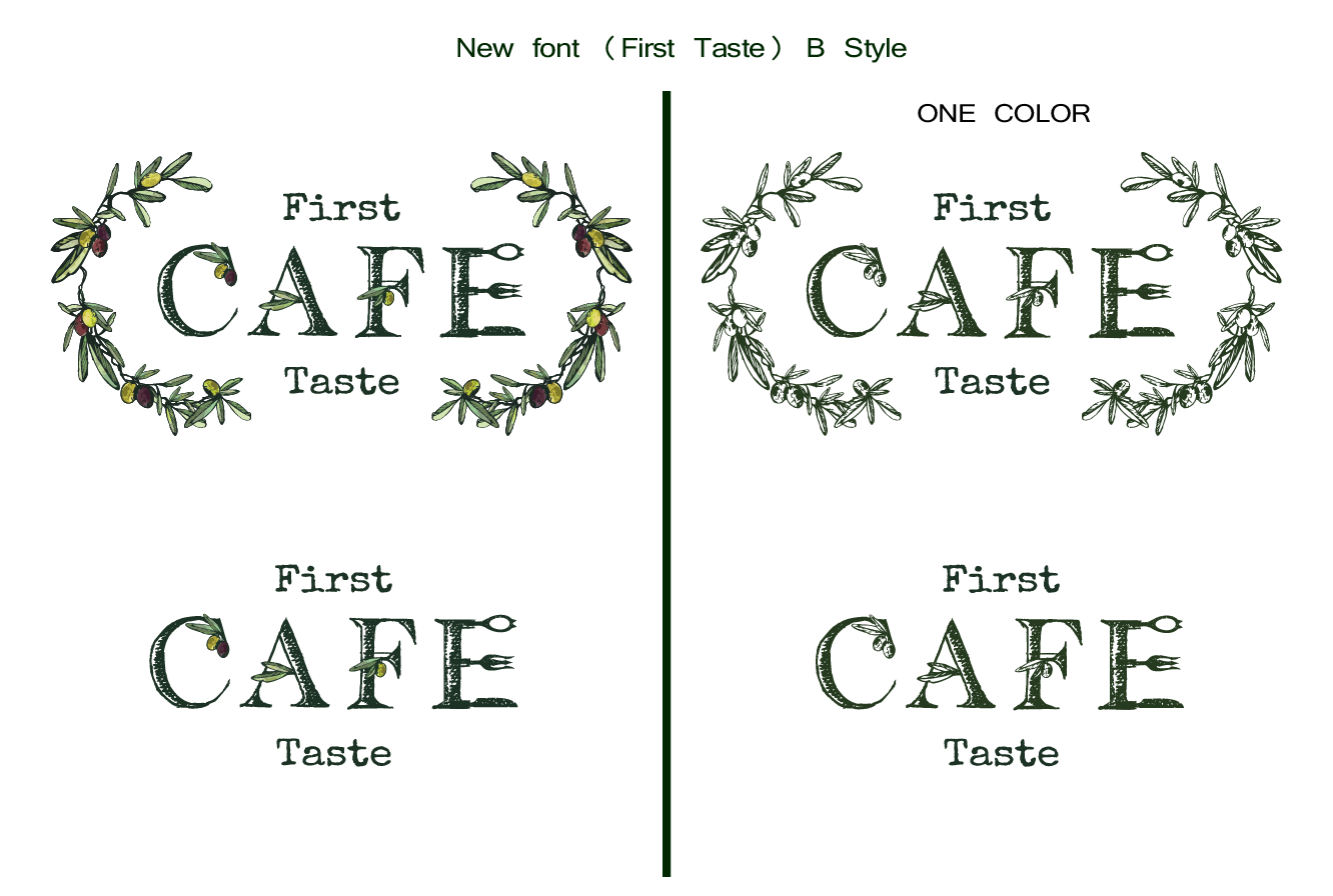 Logo Design by Elza for First Taste Olive Oil & Cafe | Design #11057092