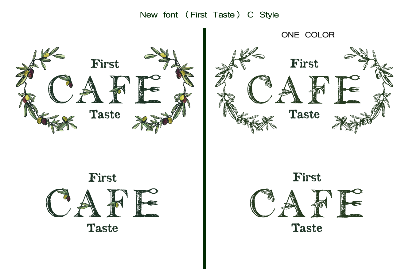Logo Design by Elza for First Taste Olive Oil & Cafe | Design #11057137