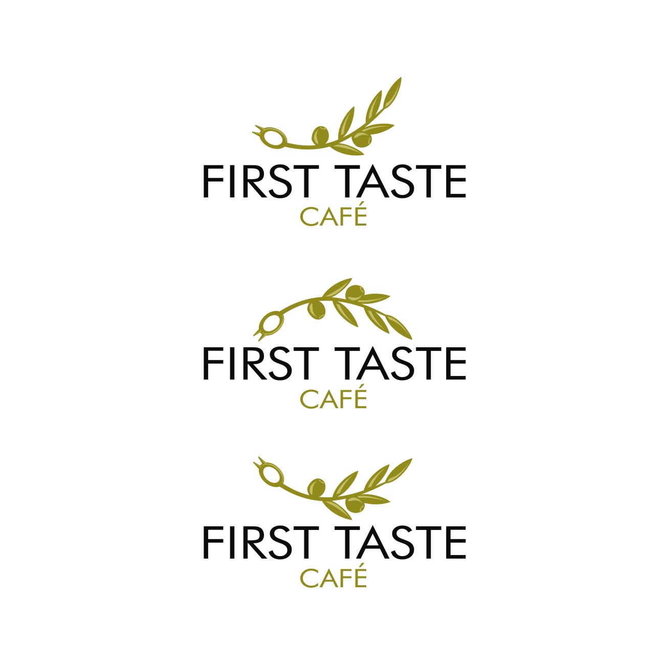Logo Design by MBARO for First Taste Olive Oil & Cafe | Design #10827136