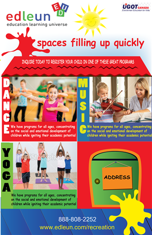 Recreation Programs Poster | Design de Poster par rmak