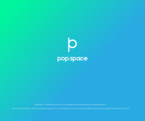 pop.space | Logo Design by Hartawan®