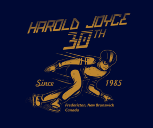 Harold Joyce Short Track Speed Skating T-shirt | T-Shirt-Design von Andi Yan