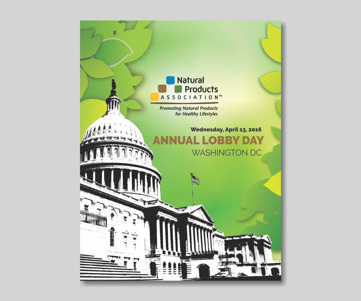 Diseño de Flyer por Cut and Glue para Natural Products Association | Diseño #7808714