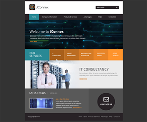 Web Design by webheroes for JConnex | Design: #1974193