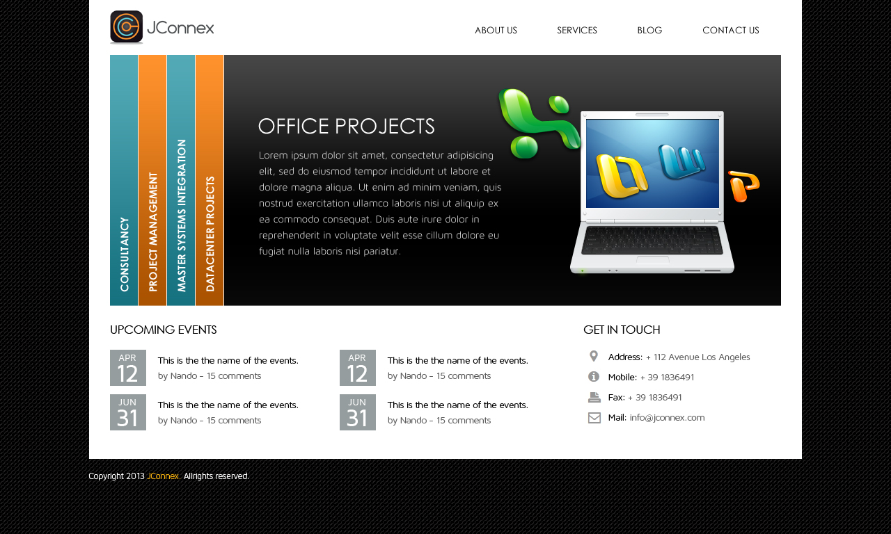 Web Design by Lauren for JConnex | Design #1936854
