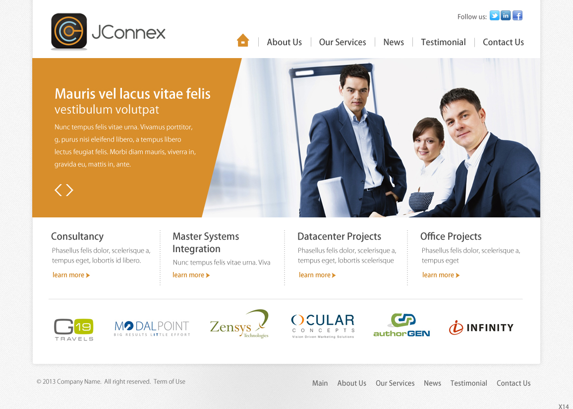 Web Design by pb for JConnex | Design #1932465