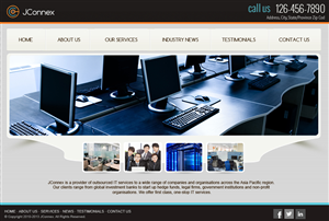 Web Design by jeckx2 for JConnex | Design: #1979844