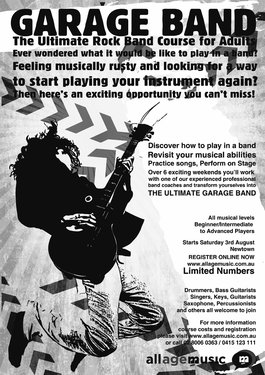 Poster Design by MunkeeDesign for All Age Music | Design #1938178
