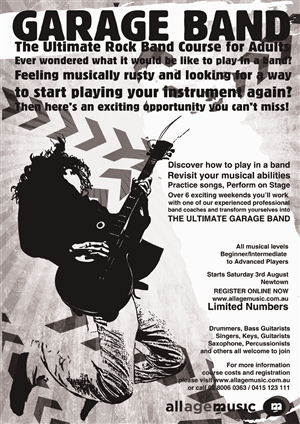 Poster Design by MunkeeDesign for All Age Music | Design: #1938178