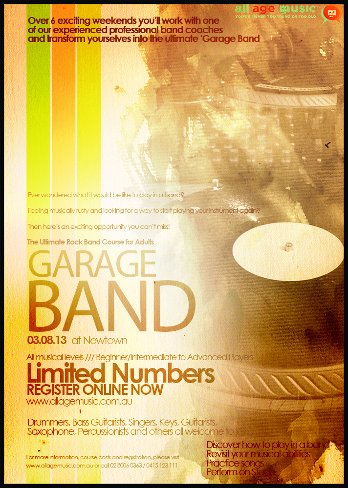 Poster-Design von Jerry2012 für All Age Music | Design #1949155