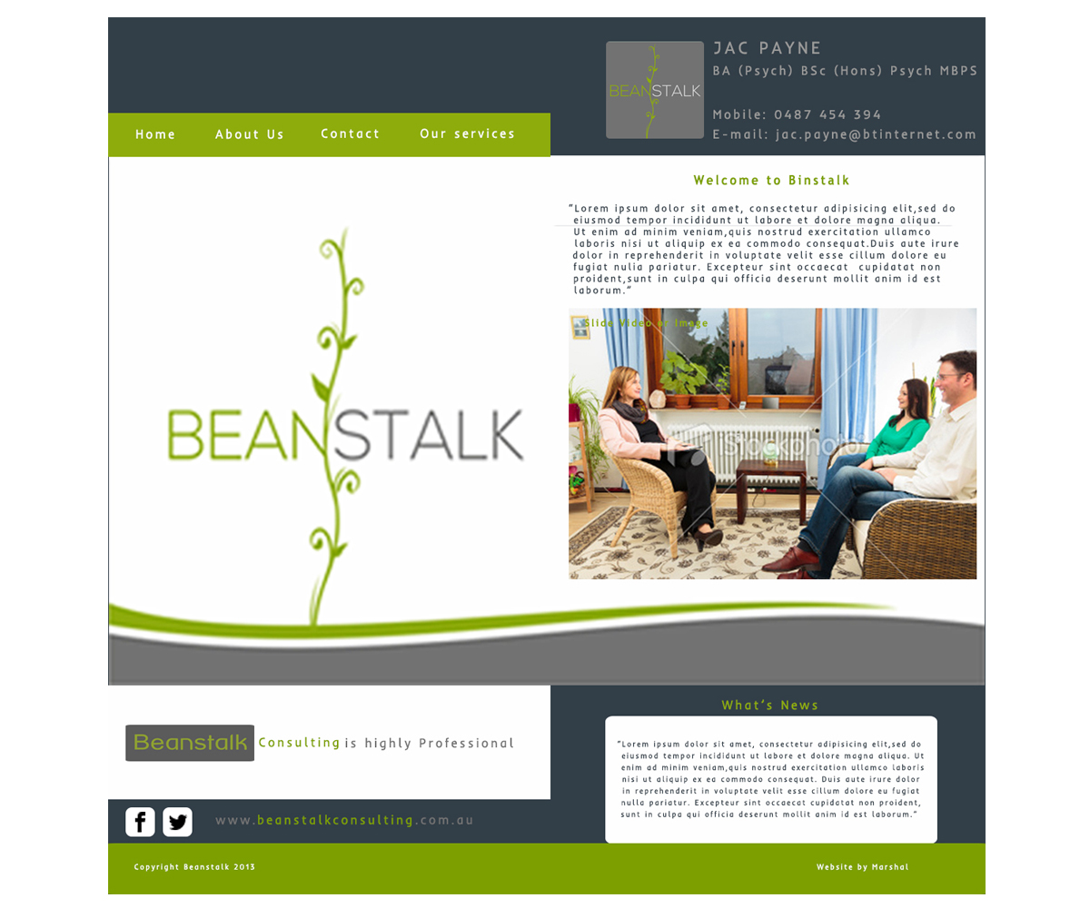 Diseño Web por marshal para este proyecto | Diseño #1931253