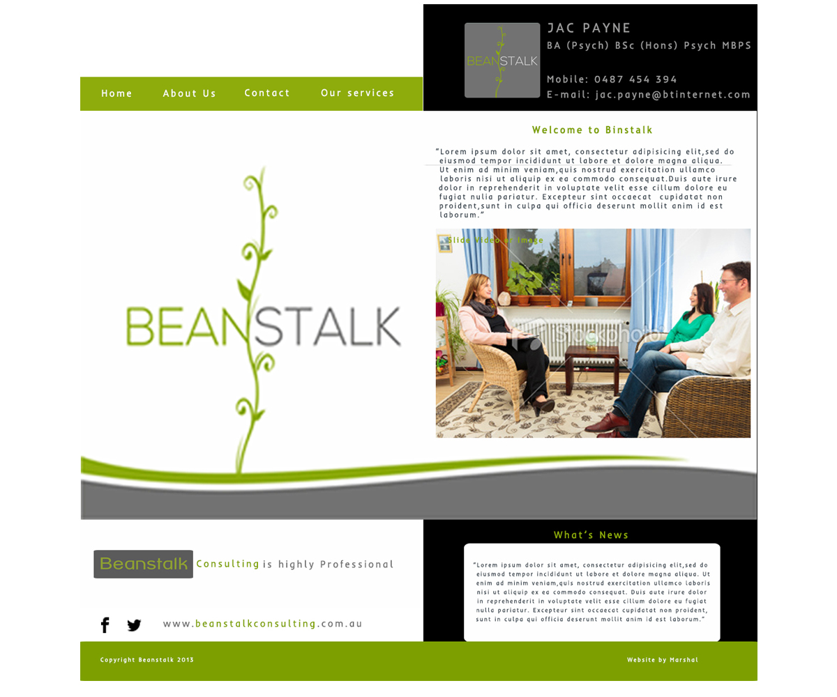 Diseño Web por marshal para este proyecto | Diseño #1931273