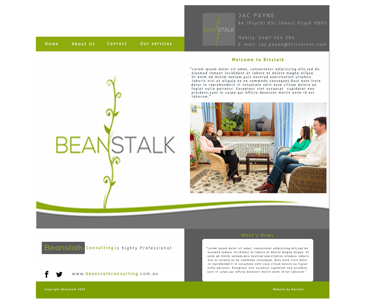 Diseño Web por marshal para este proyecto | Diseño #1931294