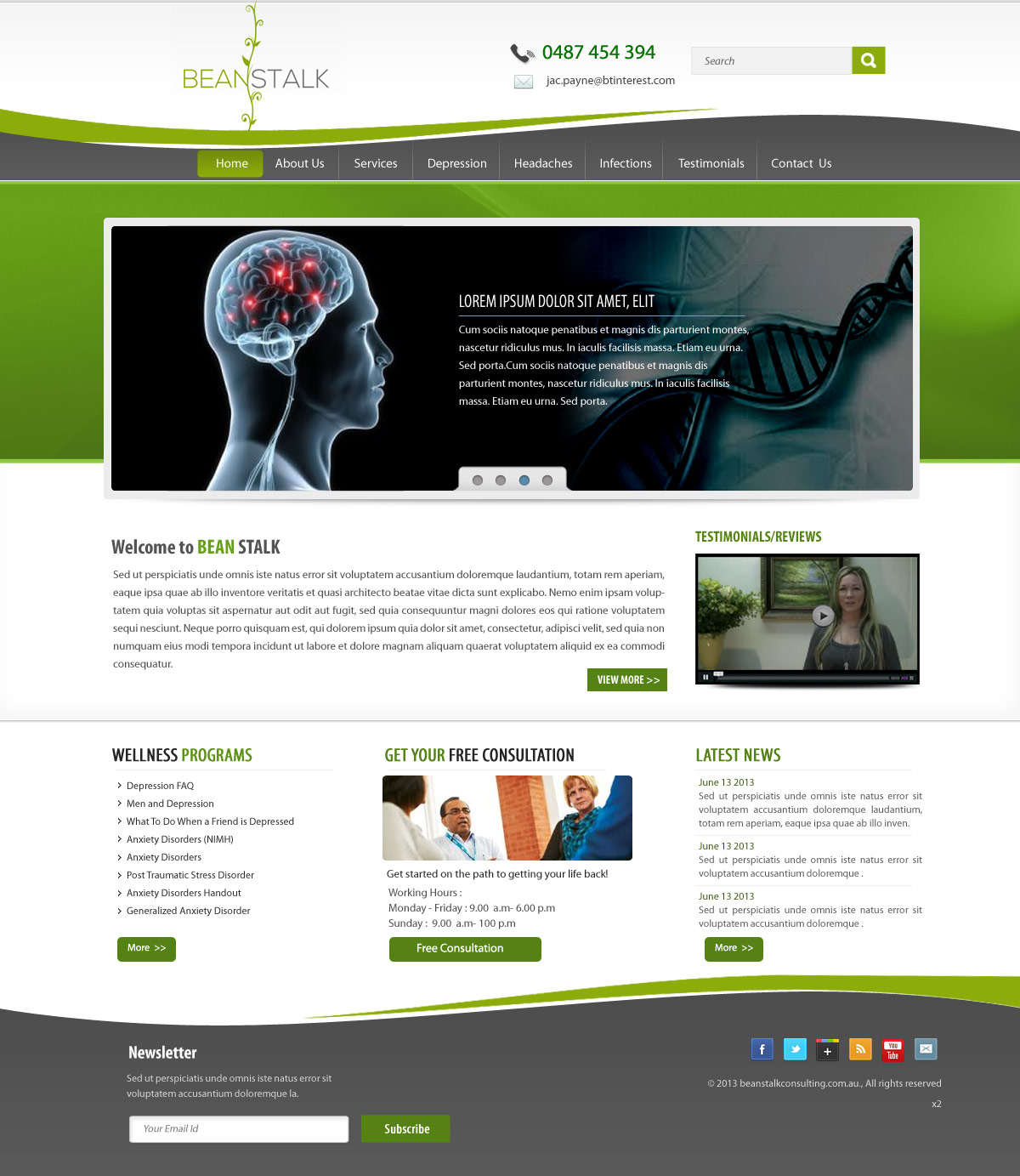 Web Design by pb for this project | Design #1937781