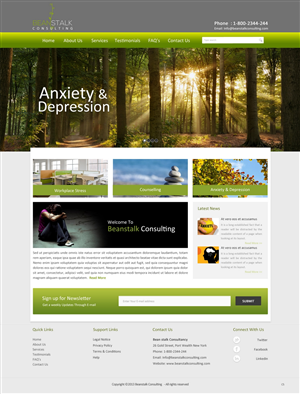 Web Design by pb for this project | Design: #1952803