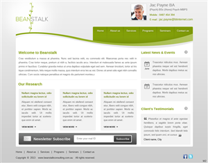 Web Design by pb for this project | Design: #1952813