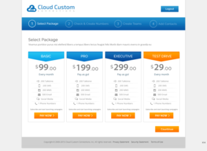 Web Design by pb for Cloud Custom Solutions | Design: #7738205