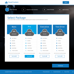 Web Design by pb for Cloud Custom Solutions | Design: #7747653