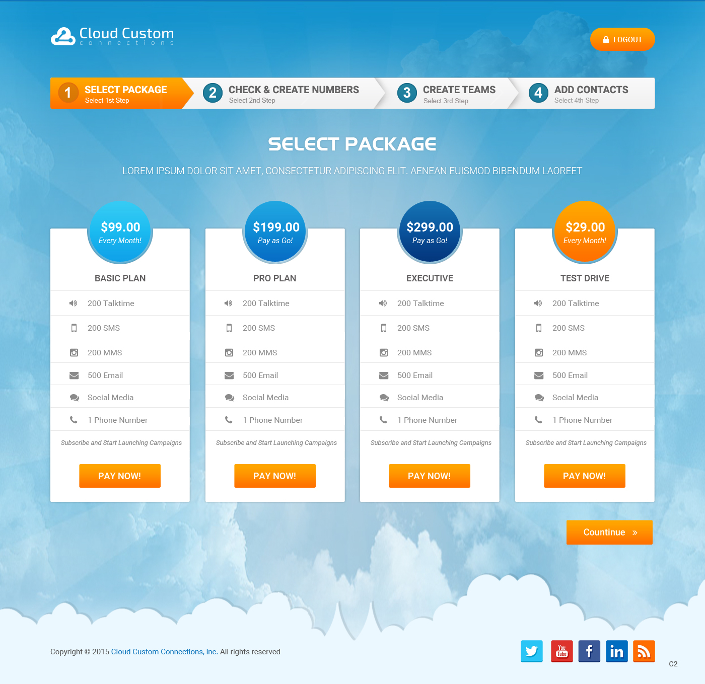 Web Design by pb for Cloud Custom Solutions | Design: #7789760