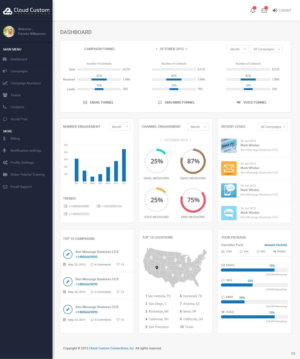 Web Design by pb for Cloud Custom Solutions | Design: #7809331