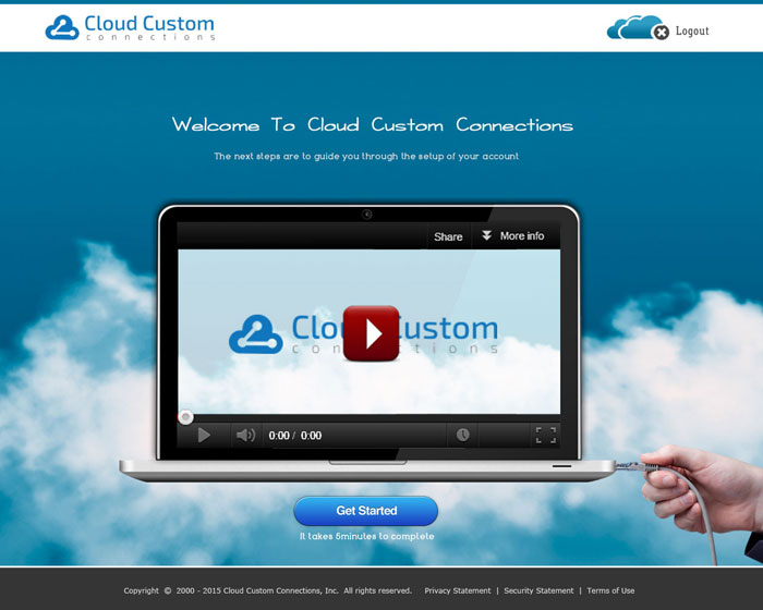 Web Design by Sukrutisolutions for Cloud Custom Solutions | Design #7795494