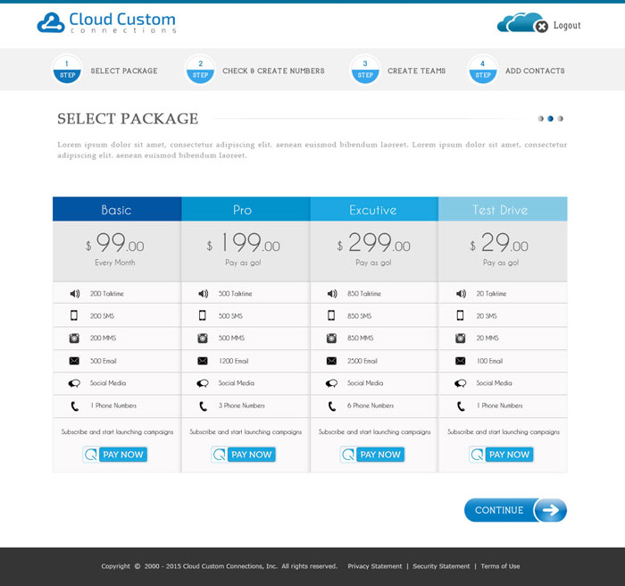 Web Design by Sukrutisolutions for Cloud Custom Solutions | Design #7808729