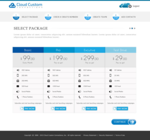 Web Design by Sukrutisolutions for Cloud Custom Solutions | Design: #7808729