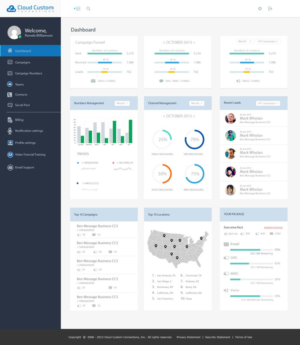 Web Design by Sukrutisolutions for Cloud Custom Solutions | Design: #7831358