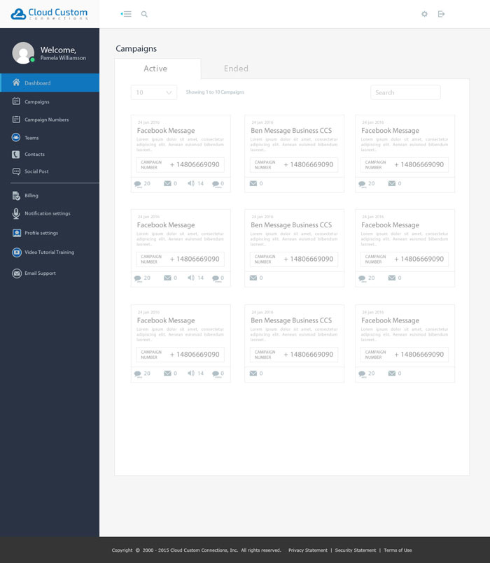 Web-Design von Sukrutisolutions für Cloud Custom Solutions | Design #7831361