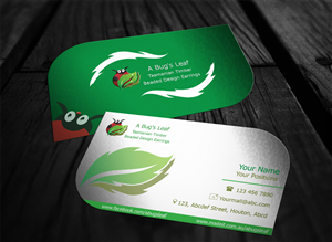A Bug's Leaf | Business Card Design by MT