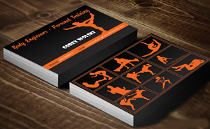 Personal Training Business Card Design | Diseño de Tarjeta de Presentación por Harshan