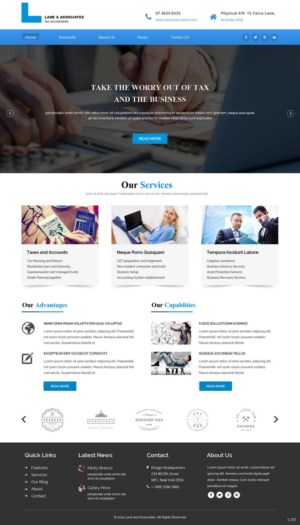 Web Design by pb for Bias | Design: #7901522