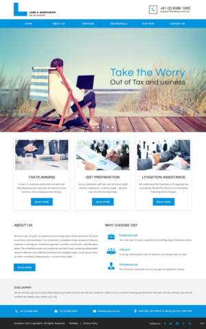 Web Design by pb for Bias | Design: #7920933