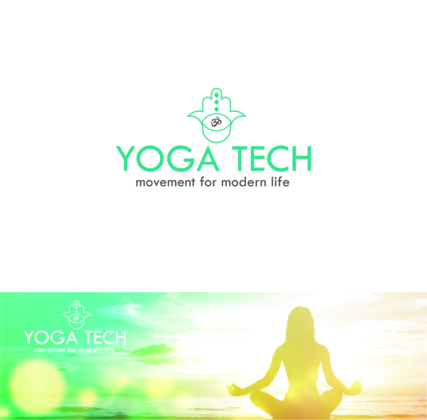 Logo-Design von abc. für Yoga Tech | Design #7837953