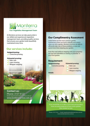 Flyer Design by uk for Monterra Services | Design: #7725051