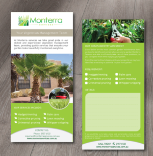 Flyer Design by alex989 for Monterra Services | Design: #7725378