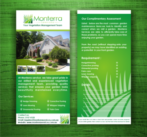 Flyer Design by T I K H E - L M W for Monterra Services | Design: #7740209