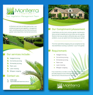 Flyer Design by NelleDJ for Monterra Services | Design #7727405
