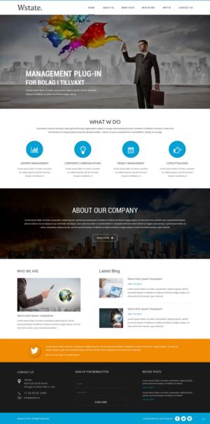 Web Design par pb pour Wstate | Design : #7738482