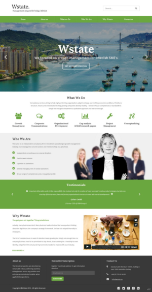 Web Design par pb pour Wstate | Design : #7747905